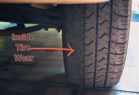 what causes a tire to wear on the inside? and is there any correlation between the number of tires and vehicle performance?